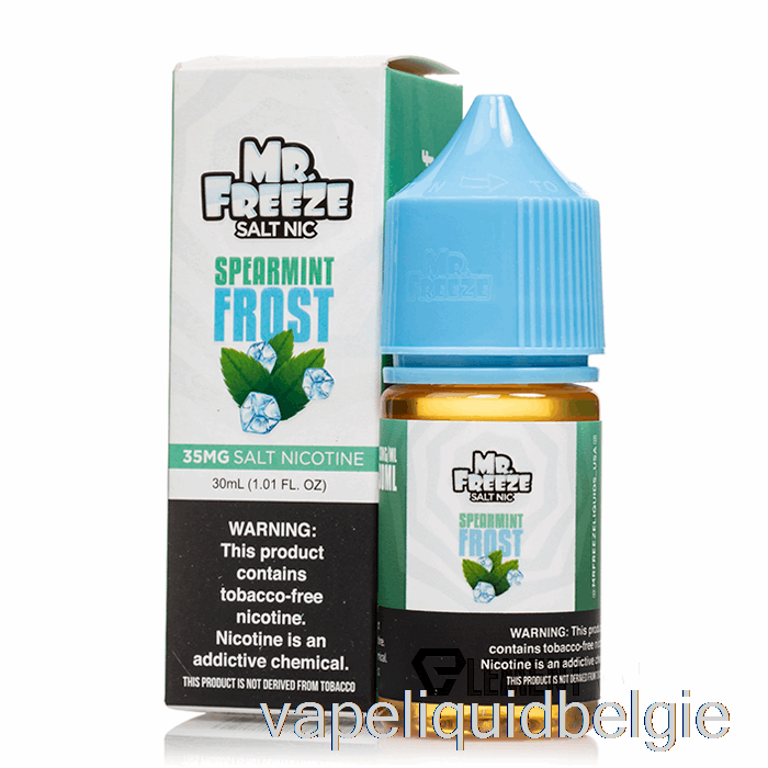 Vape Vloeibare Groene Muntvorst - Mr Vrieszouten - 30 Ml 35 Mg